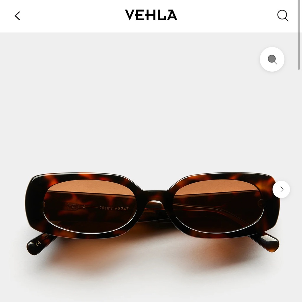 Vehla Olsen Sunglasses In Choc Tort